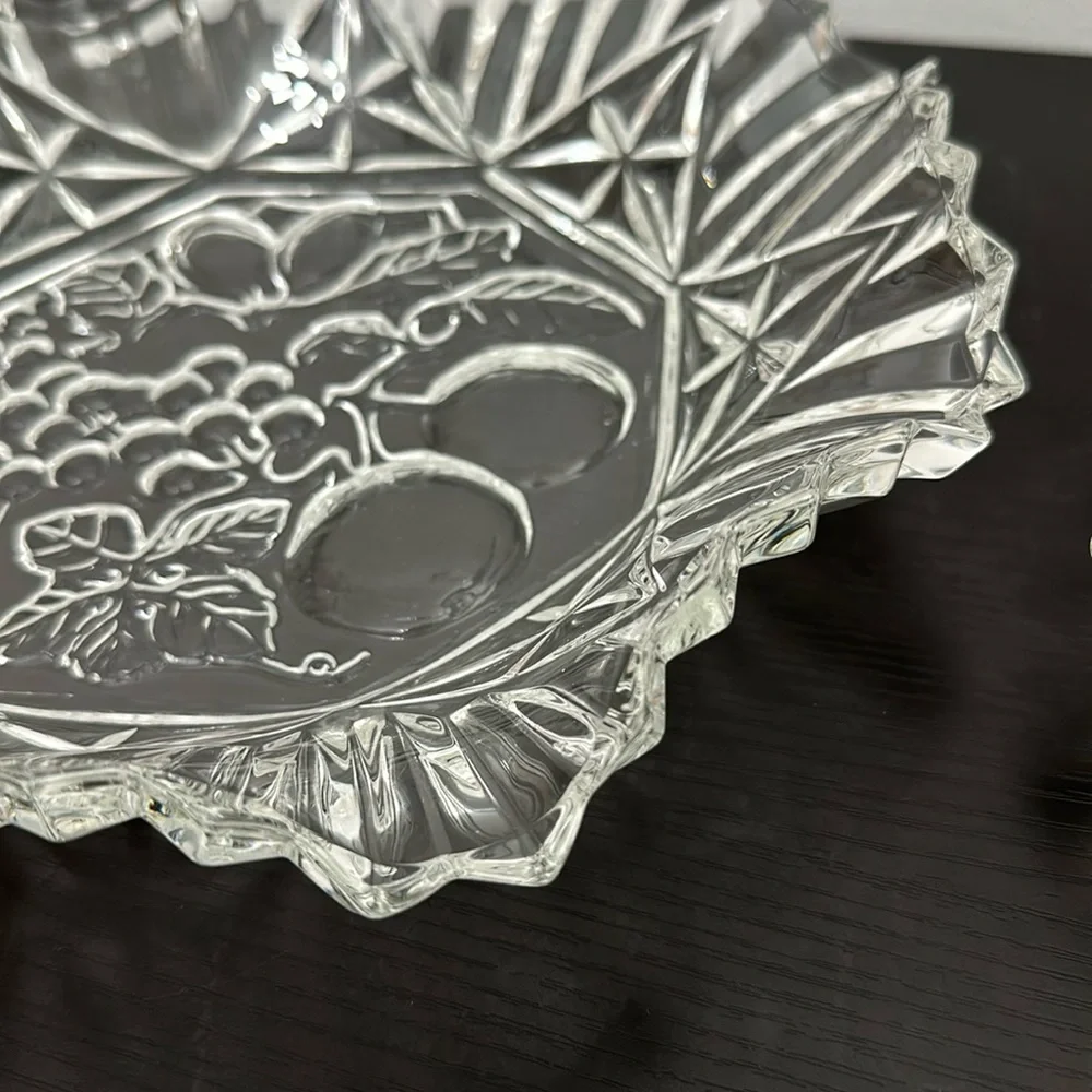 Pioneer Vintage Federal Glass Clear Pressed Glass Bowl Set of 2